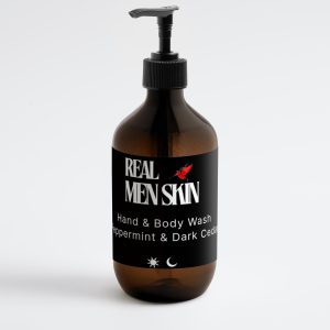 Hand & Body Wash Peppermint & Dark Cedar