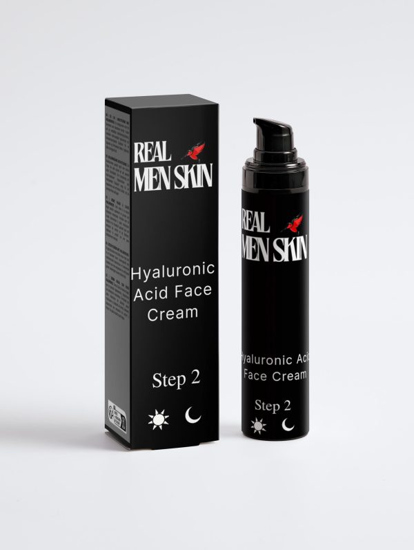 Hyaluronic Acid Face Cream for Men (Step 2)