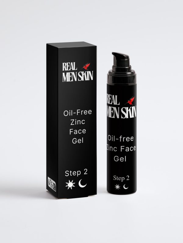 Oil-Free Zinc Face Gel for Men (step 2)